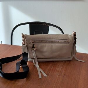 Aimee Kestenberg Zip Me Up Elephant Gray Crossbody Bag